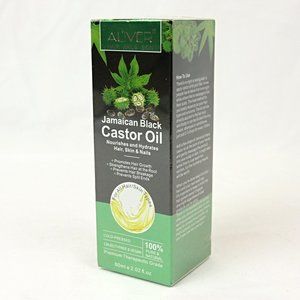 NEW Aliver Al Iver Jamaican Black Castor Oil Cold Pressed Sealed 2.02 oz Bottle